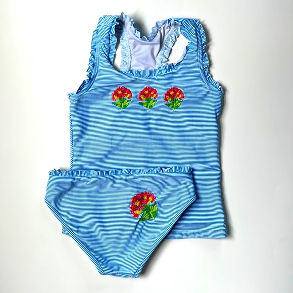 OndadeMar Girl’s Tankini in Size 5-6 - Picture 1 of 15